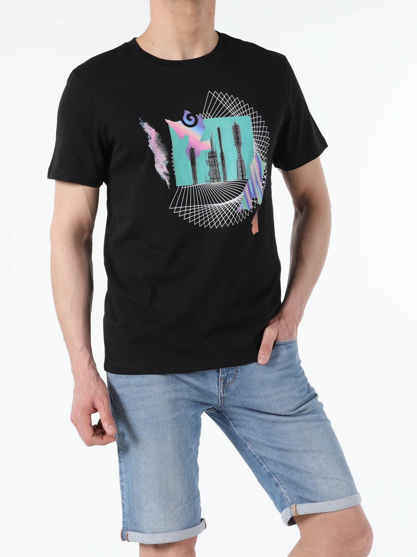 Футболки і поло Colin’s модель CL1054344BLK Футболки і поло Colin’s модель CL1054344BLK Фото