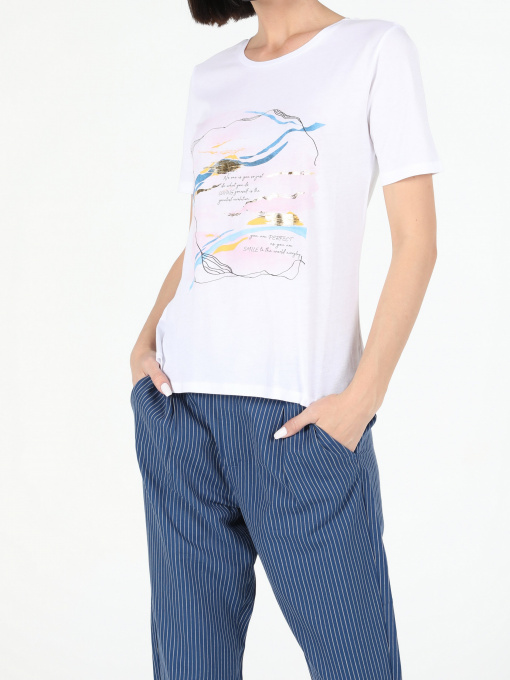 Футболки и поло Colin’s модель CL1054394WHT Фото