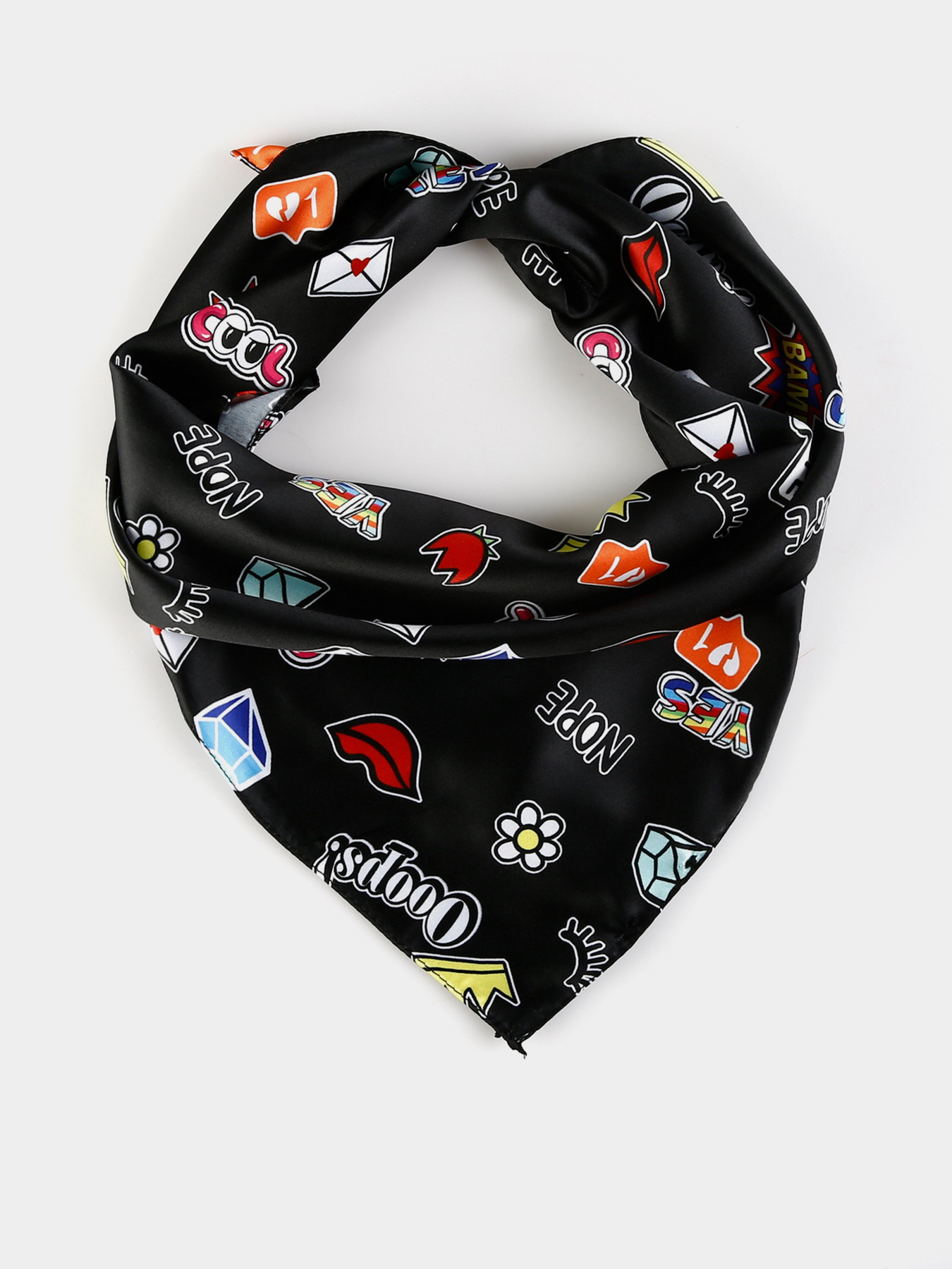 Шарф Colin’s модель CL1032118BLK Шарф Colin’s модель CL1032118BLK Фото