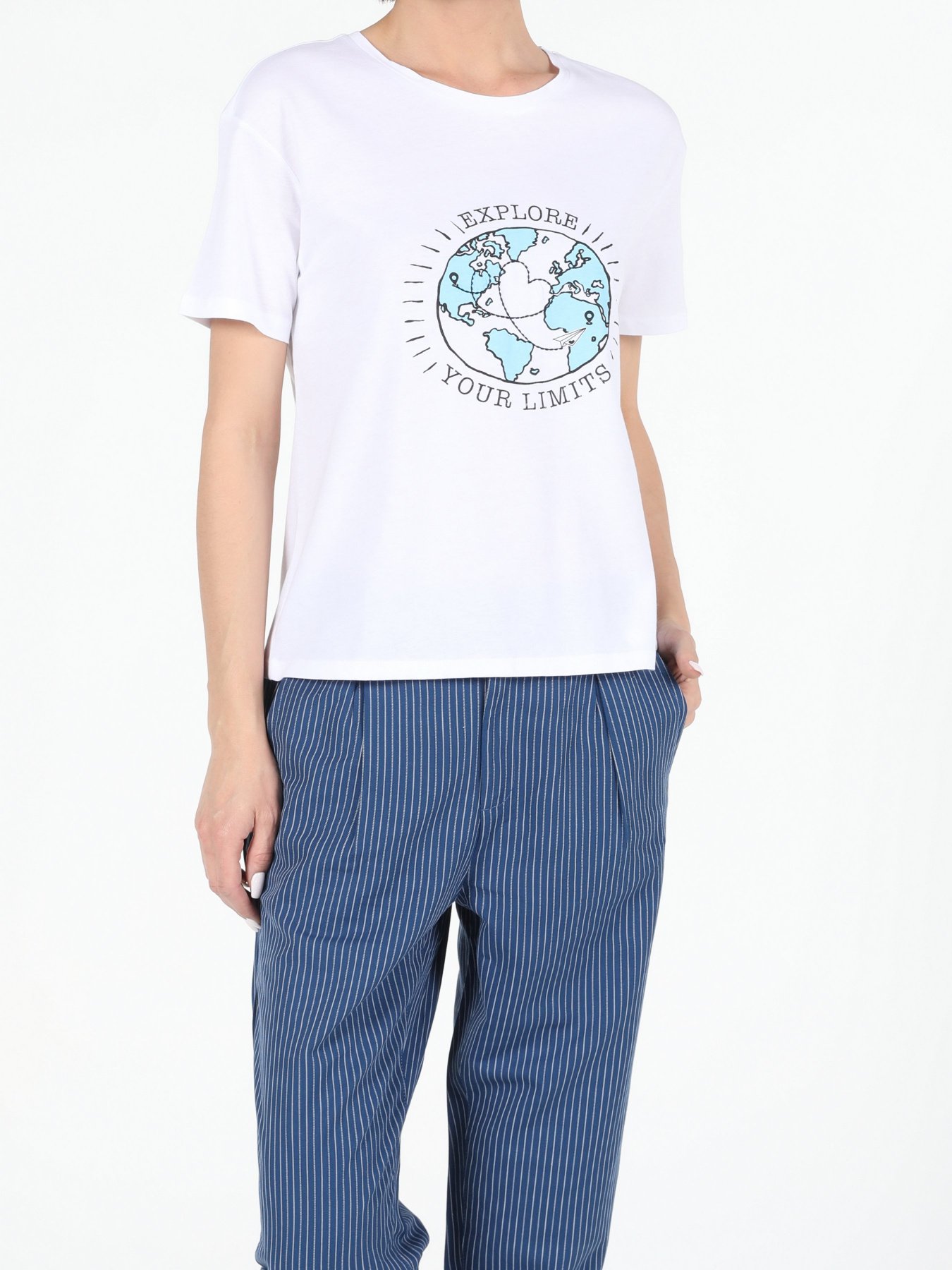 Футболки и поло Colin’s модель CL1054410WHT Фото