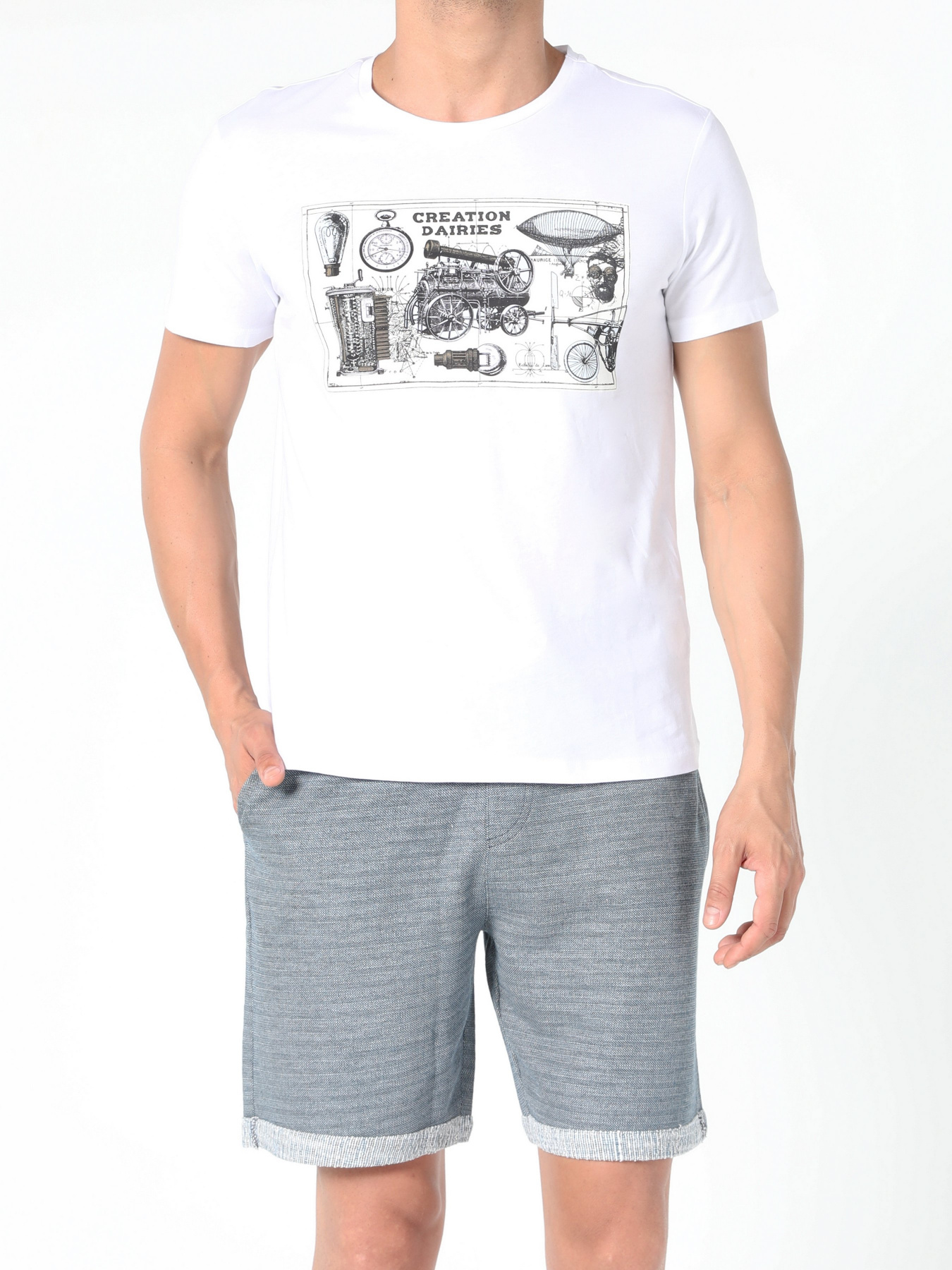 Футболки и поло Colin’s модель CL1054883WHT Фото