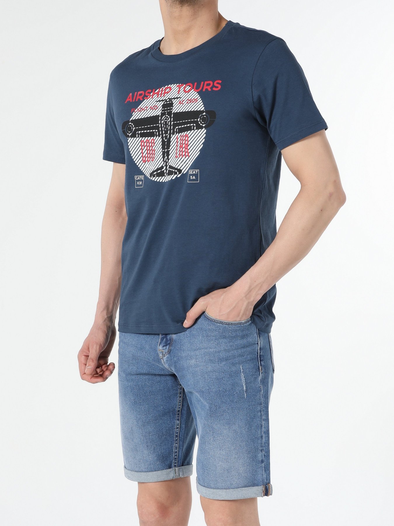 Футболки и поло Colin’s модель CL1054903NAV Фото