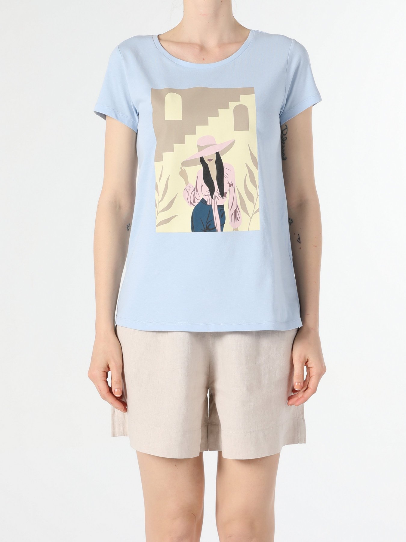 Футболки и поло Colin’s модель CL1055102BLE Фото