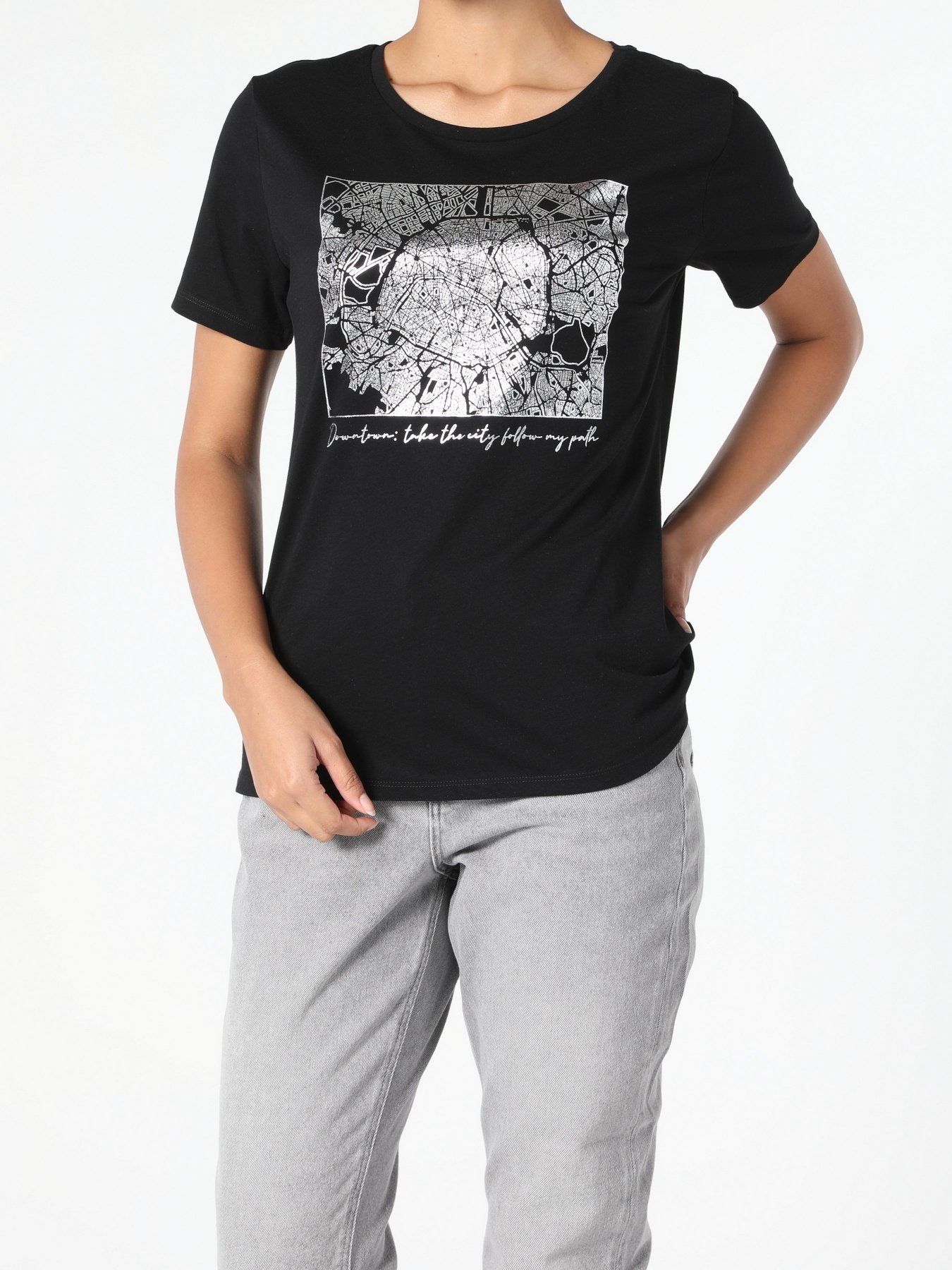 Футболки и поло Colin’s модель CL1056384BLK Фото