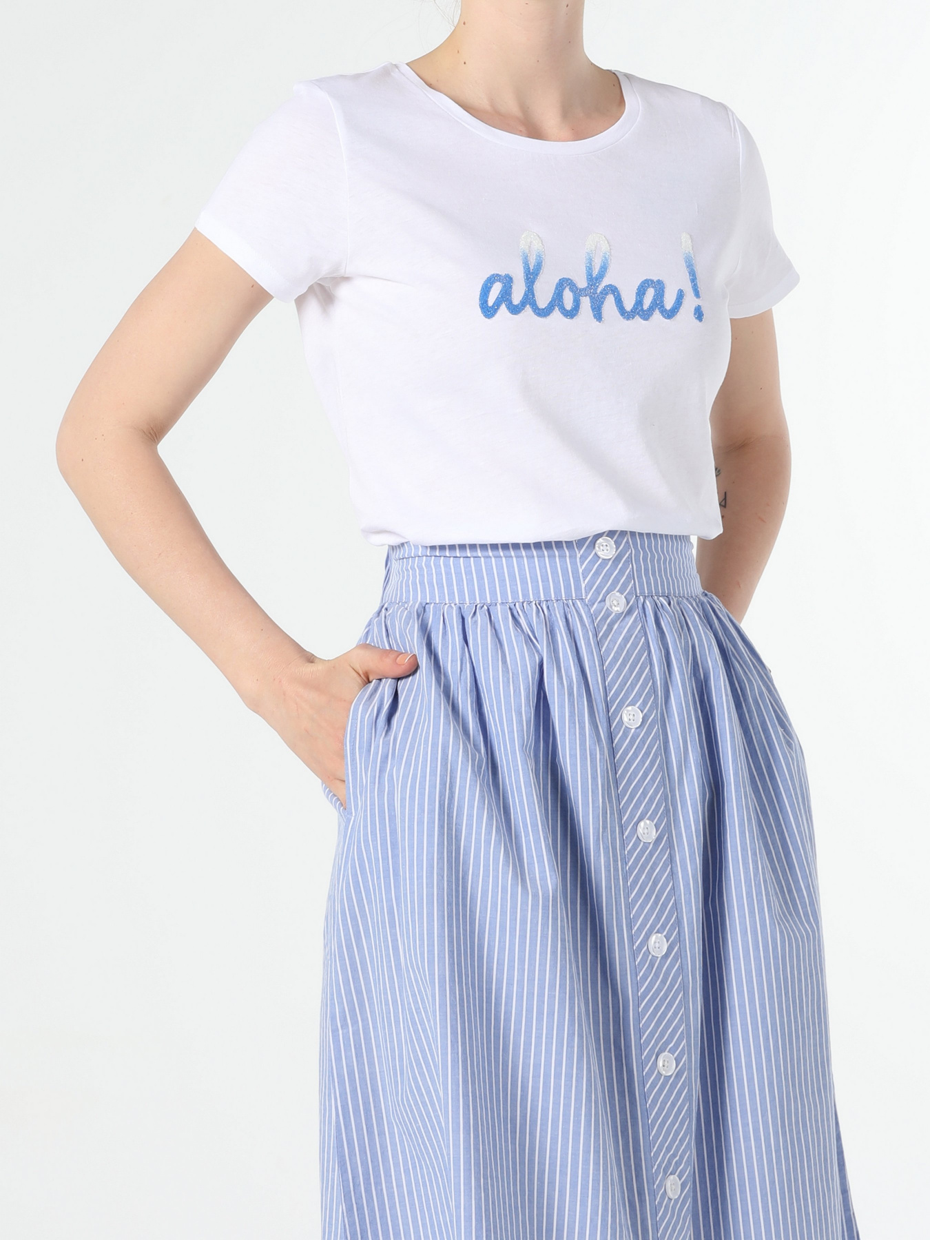 Футболки и поло Colin’s модель CL1056409WHT Фото