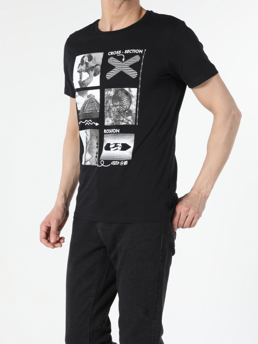 Футболки и поло Colin’s модель CL1056465BLK Фото