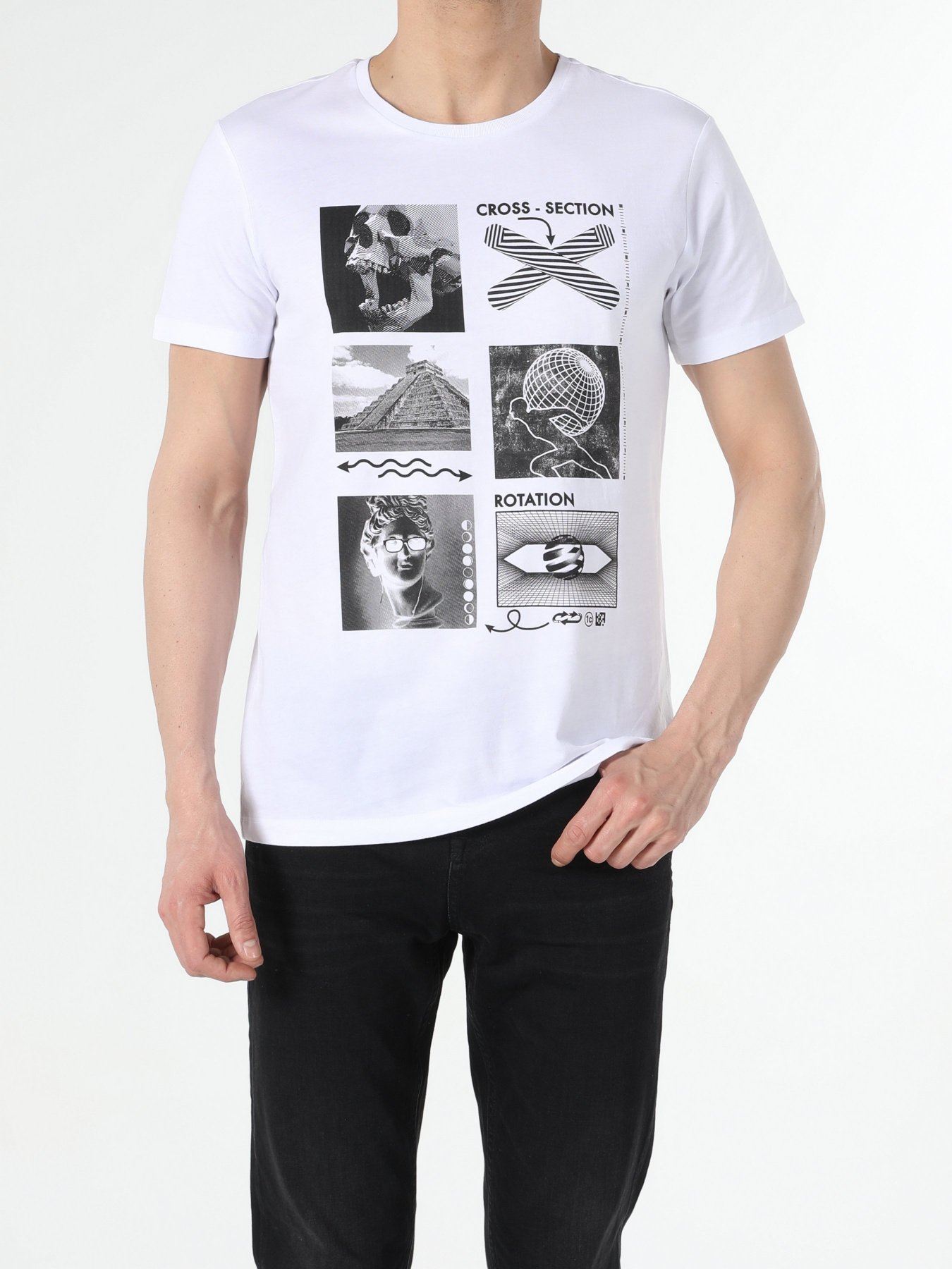 Футболки и поло Colin’s модель CL1056465WHT Фото