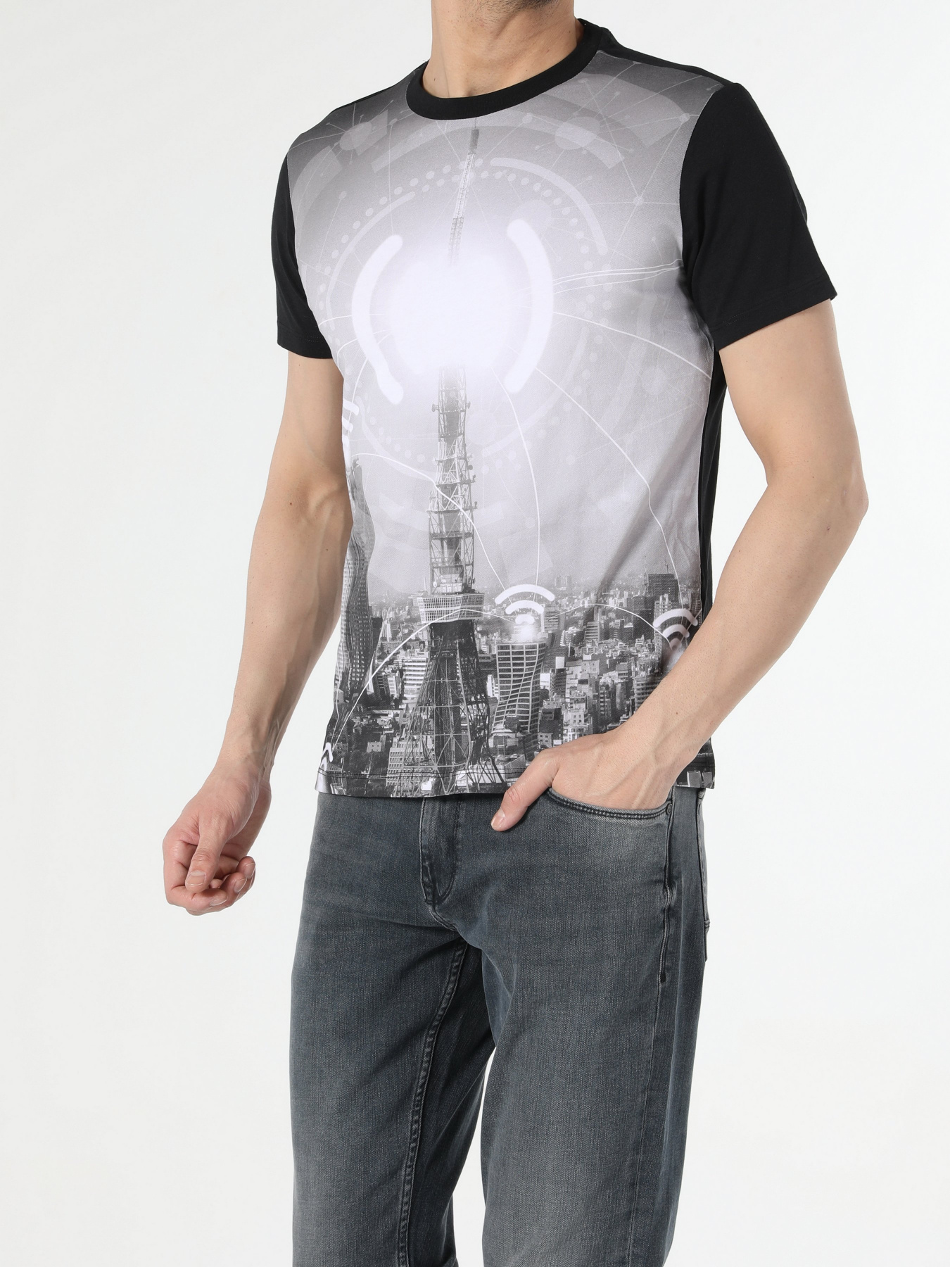 Футболки и поло Colin’s модель CL1056466BLK Фото