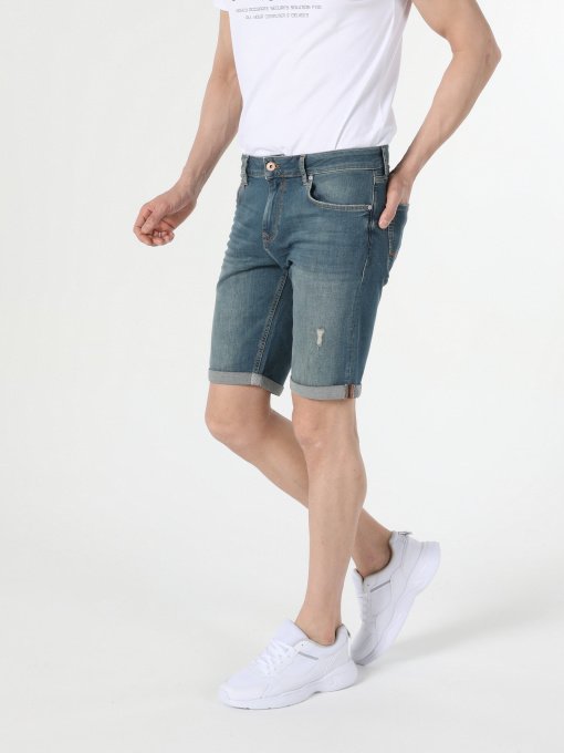 Шорты джинсовые Colin’s модель CL1054724DN40952 Фото