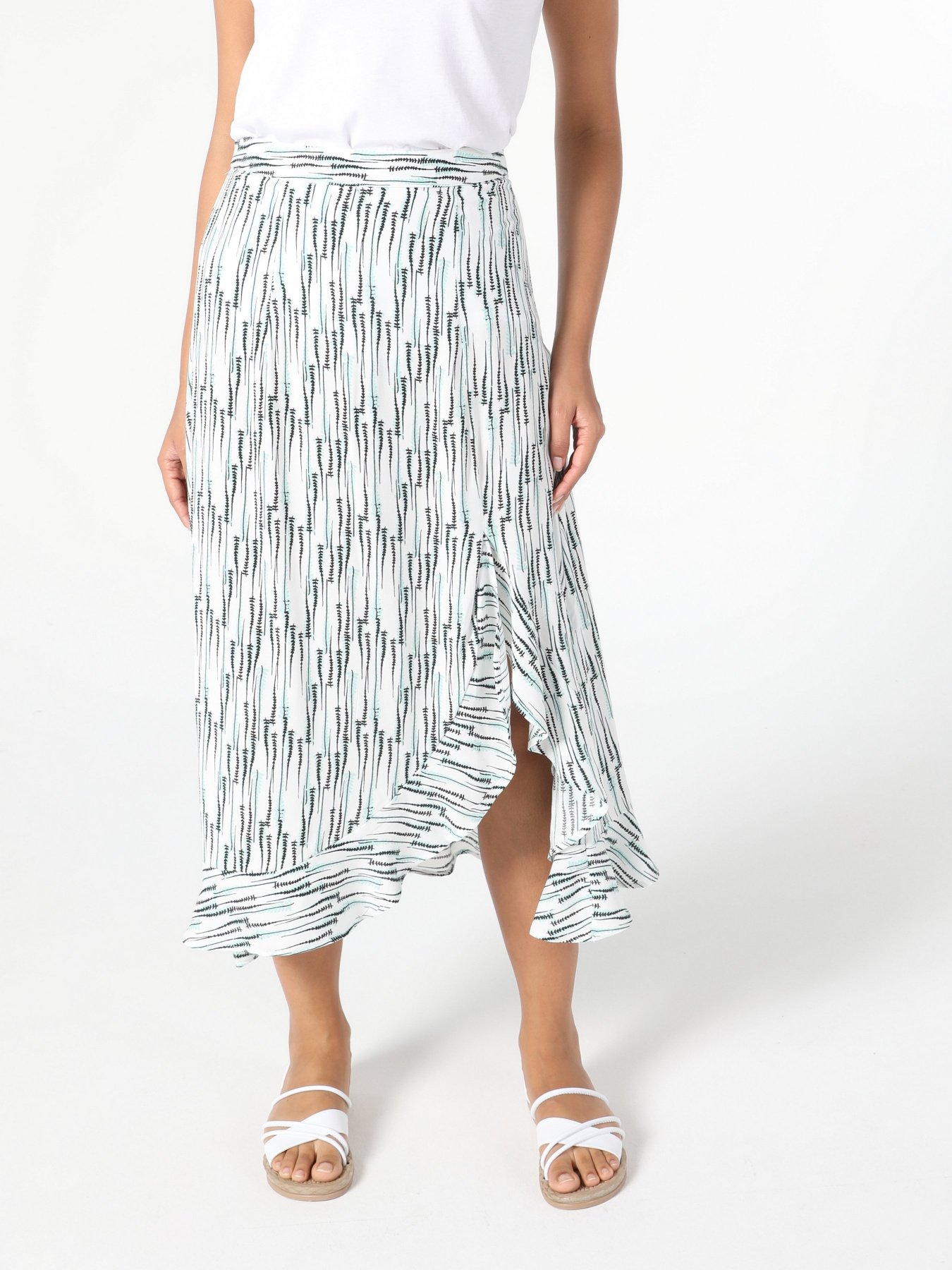 Спідниця міді Colin’s модель CL1054147MGR Фото