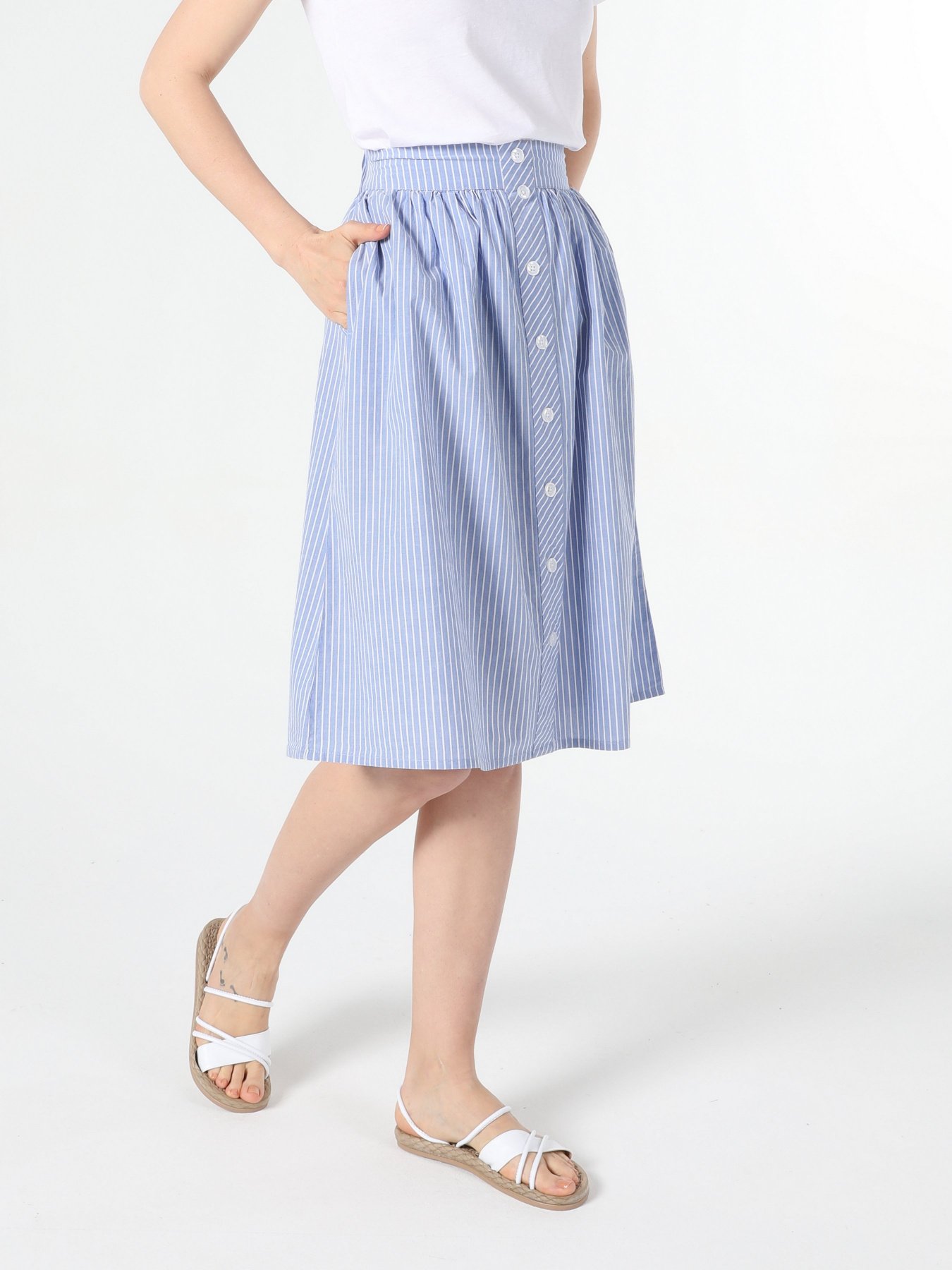 Юбка мини Colin’s модель CL1054226BLE Фото