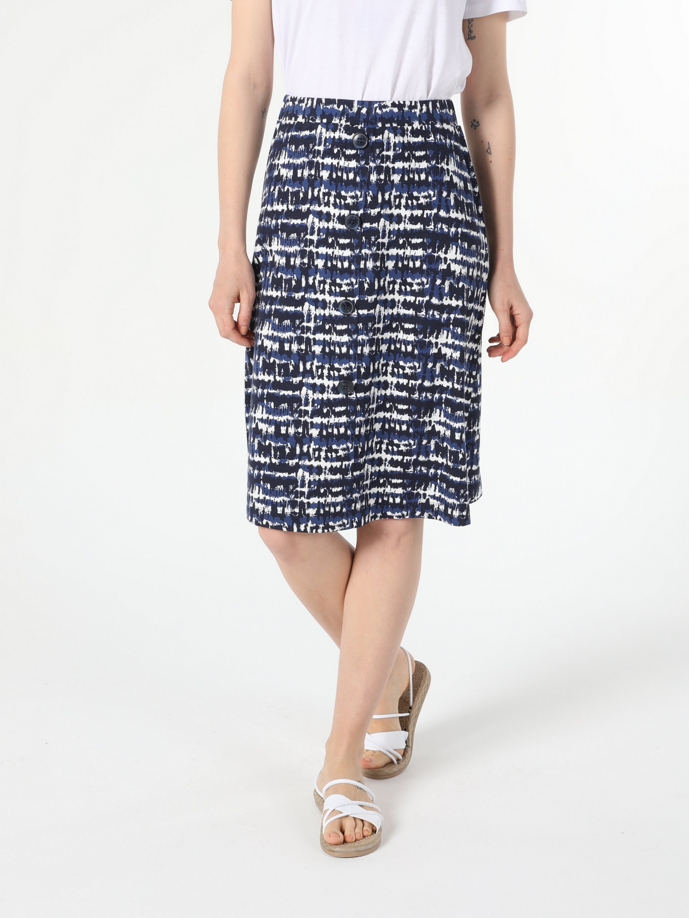 Юбка мини Colin’s модель CL1054459NAV Фото