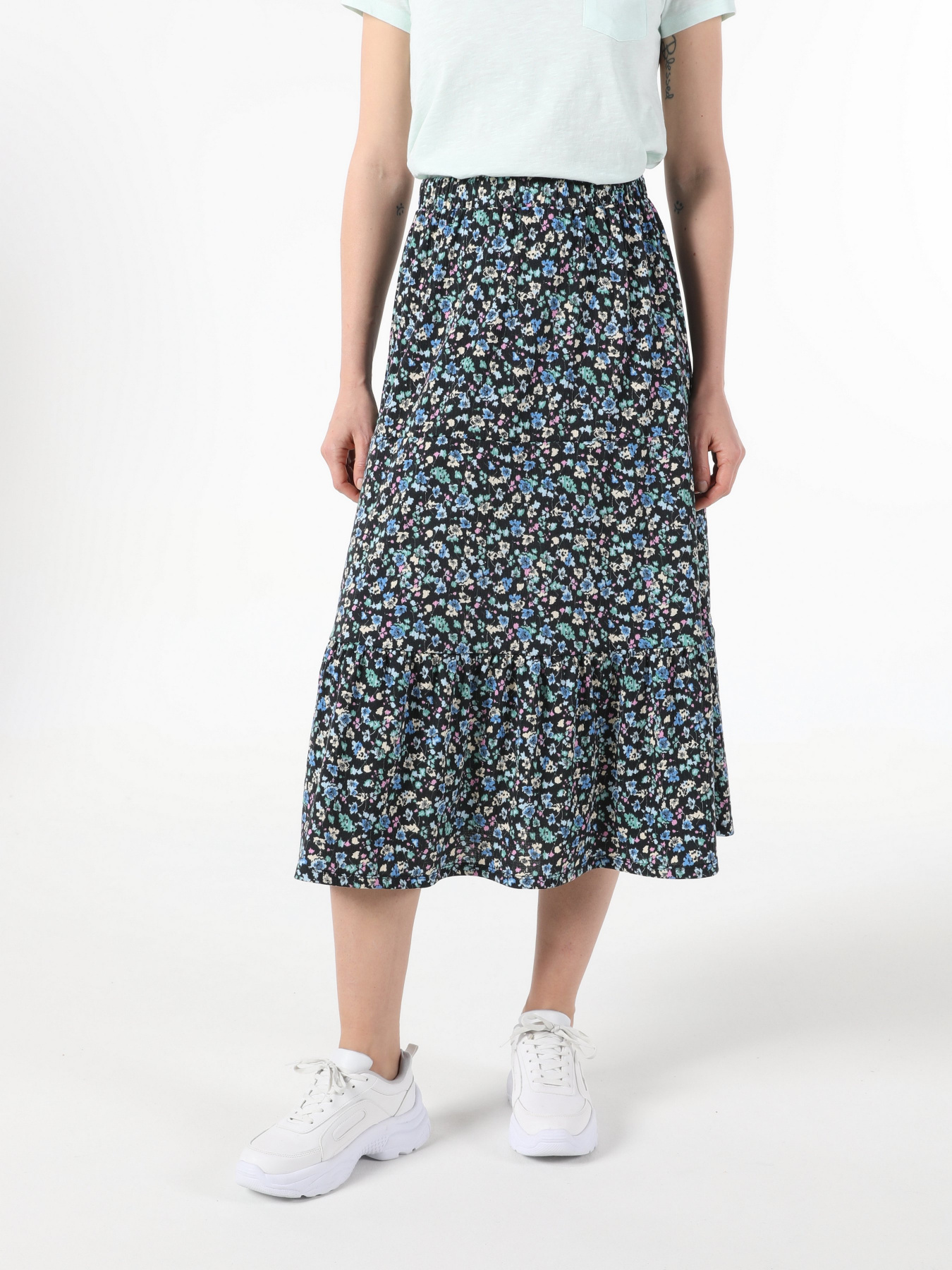 Юбка миди Colin’s модель CL1054461MTC Фото