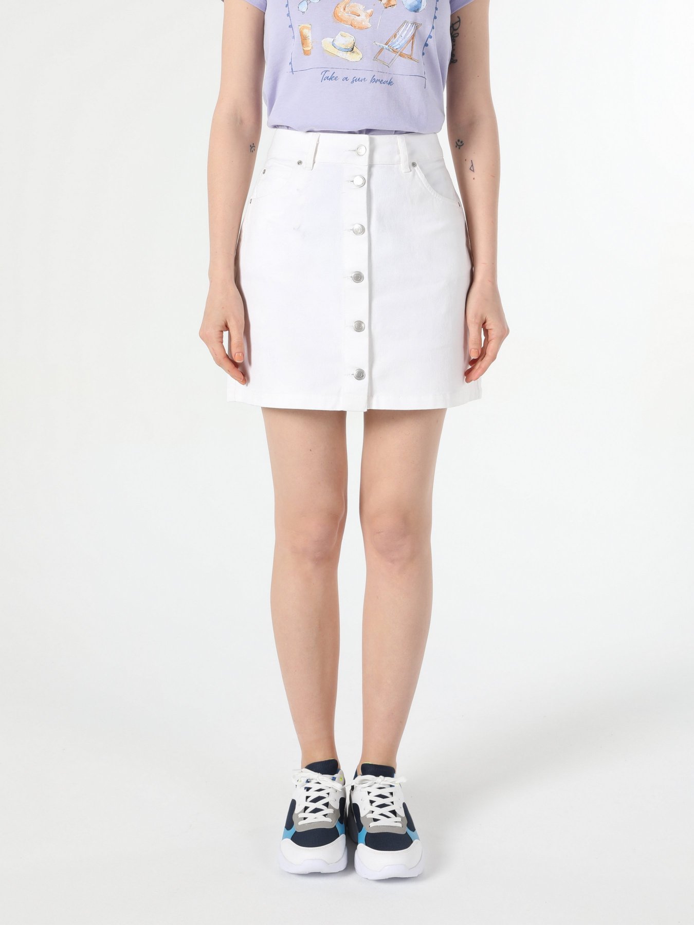 Юбки Colin’s модель CL1054224WHT Фото