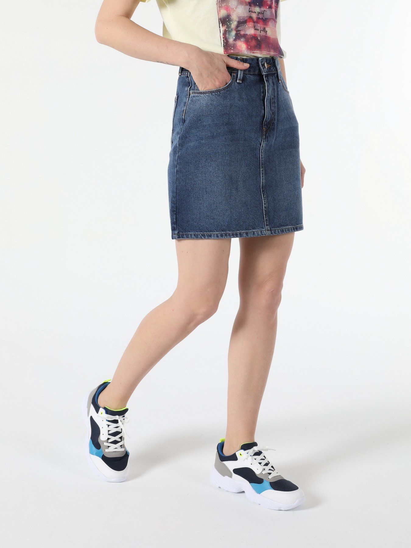 Джинсова спідниця Colin’s модель CL1054641DN40919 Фото