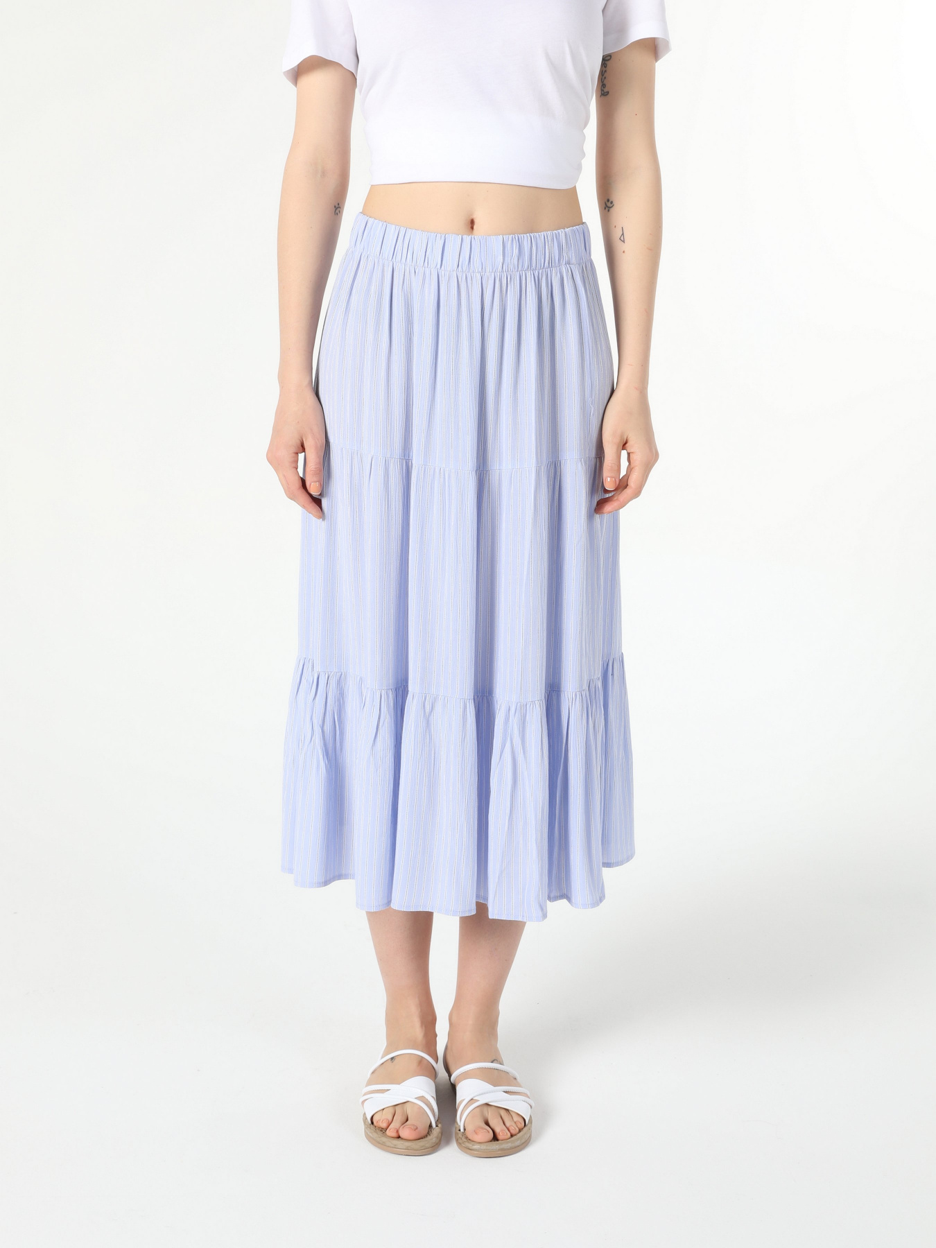 Юбка миди Colin’s модель CL1054142LIL Фото