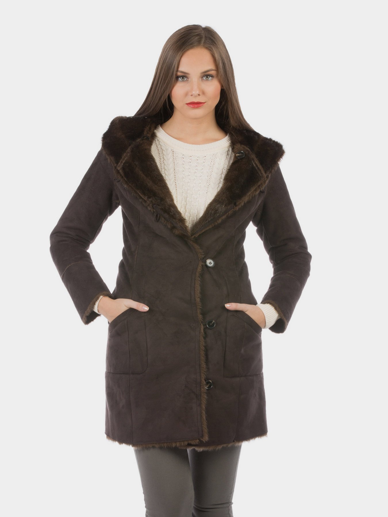 Пальто Colin’s модель CL1003621DBR Фото