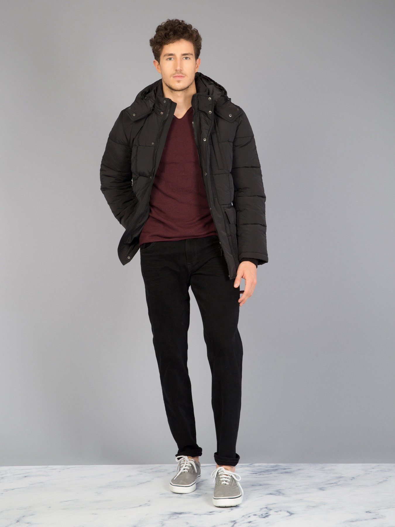 Пальто Colin’s модель CL1022421BLK Фото