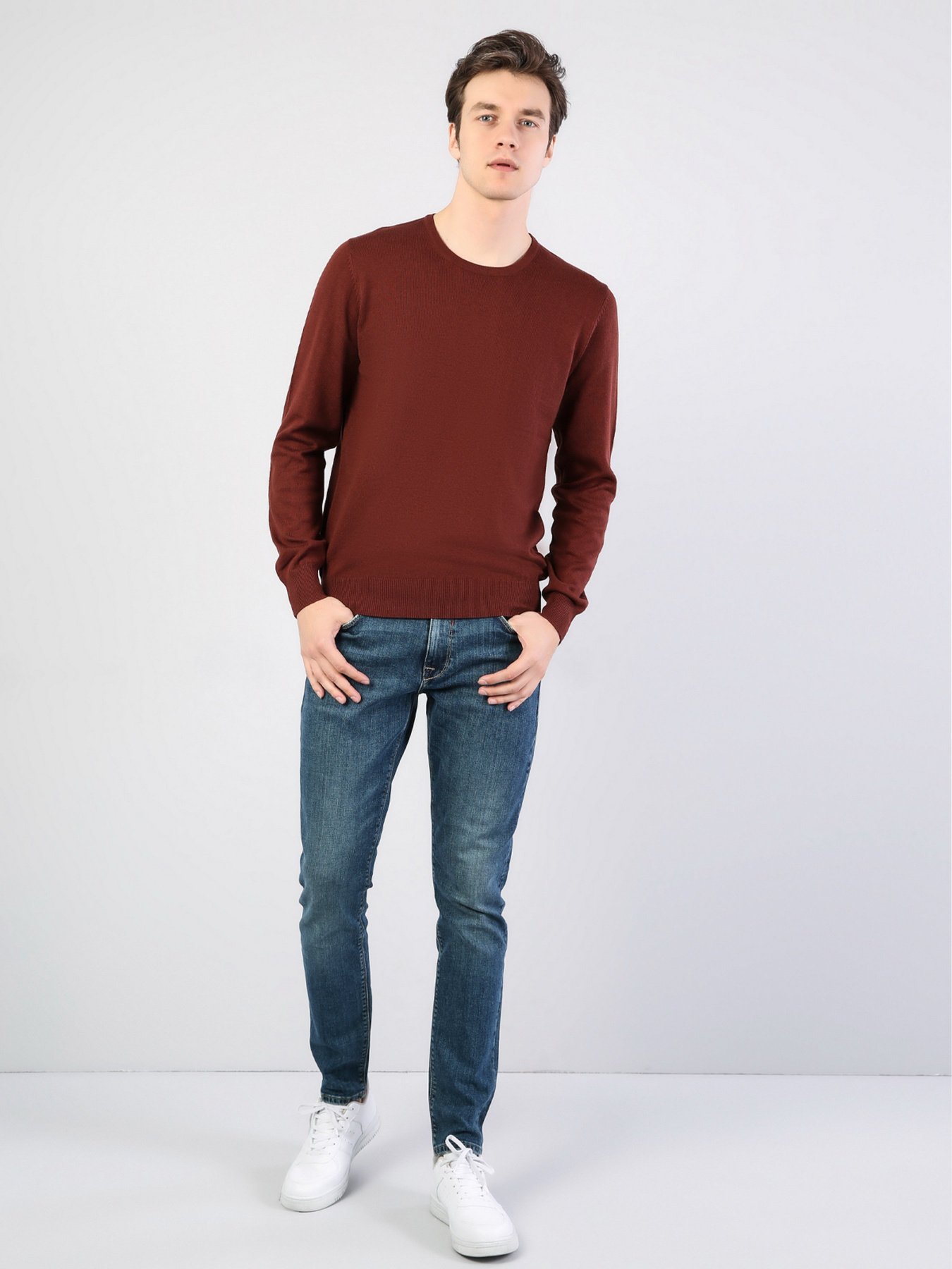 Свитер Colin’s модель CL1023186BRC Фото