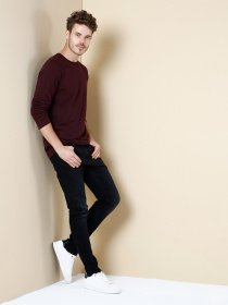 Свитер Colin’s модель CL1023187MBR Свитер Colin’s модель CL1023187MBR Фото