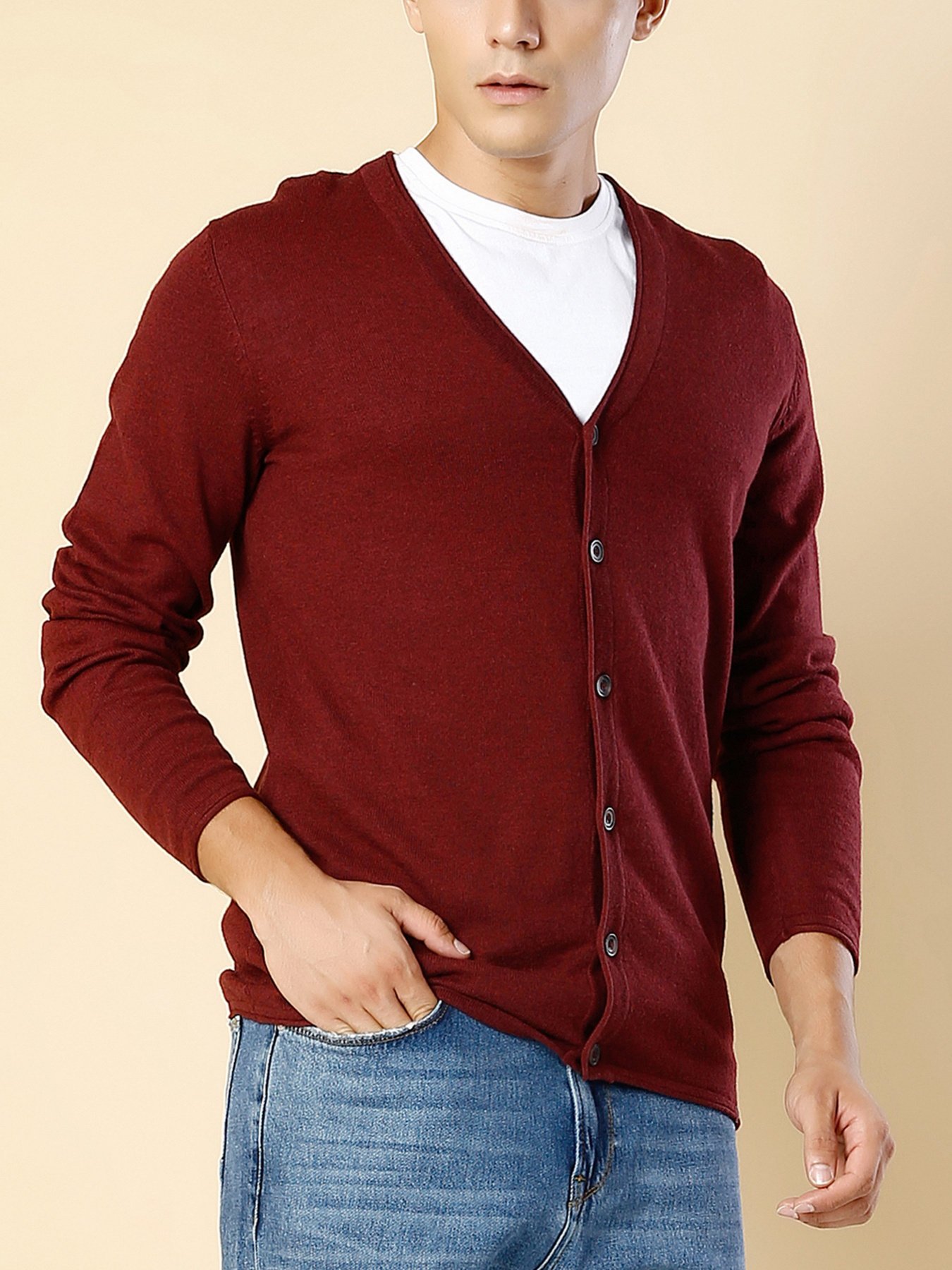 Кардиган Colin’s модель CL1023261MBR Фото