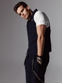 Классический жилет Colin’s модель CL1029398DN07802 Фото