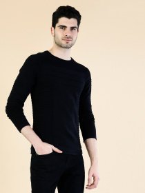 Свитер Colin’s модель CL1030047BLK Фото