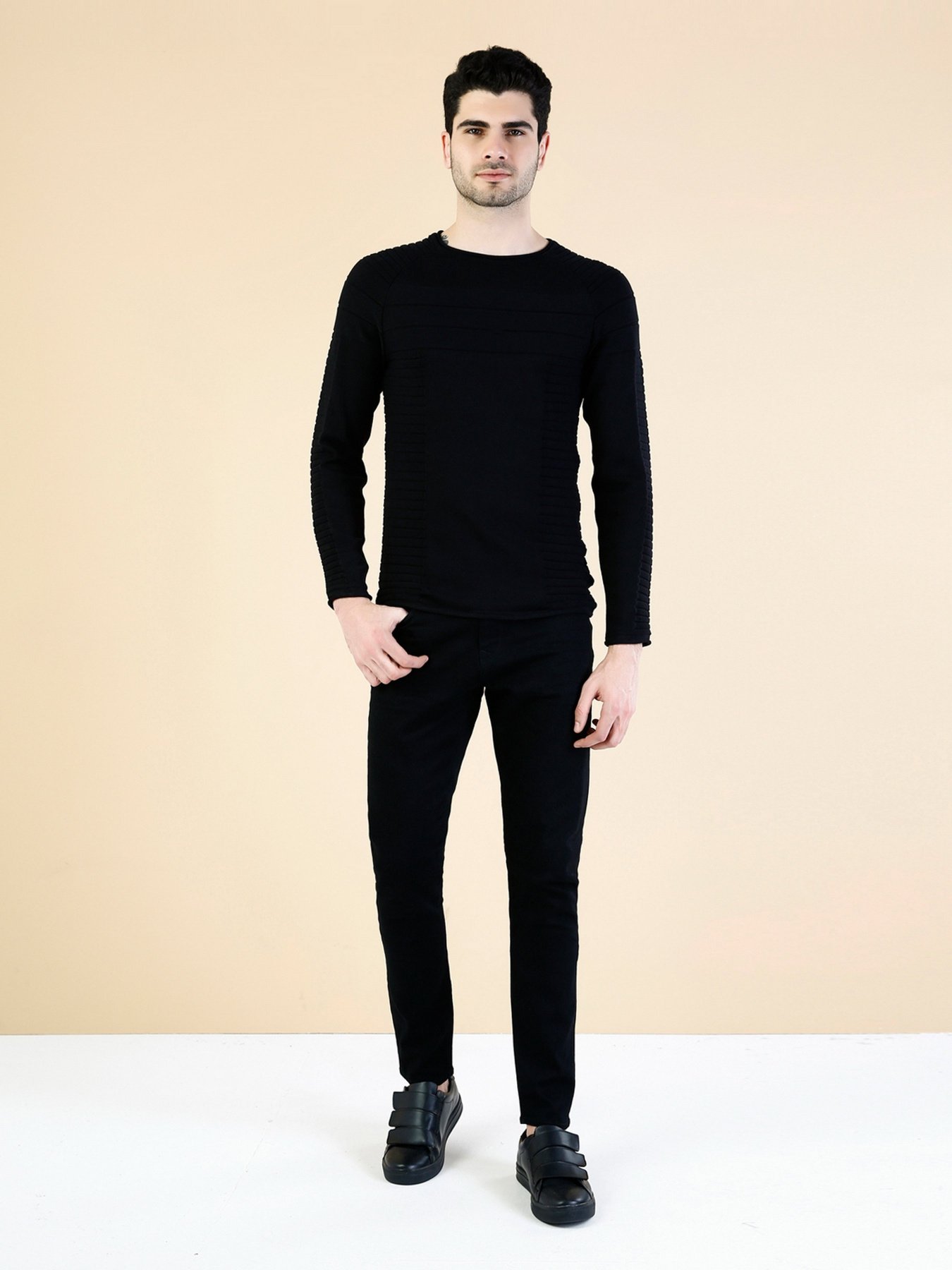 Свитер Colin’s модель CL1030047BLK Фото