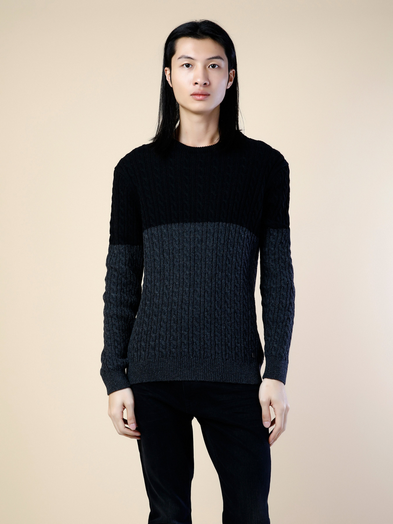 Свитер Colin’s модель CL1030272BLK Фото