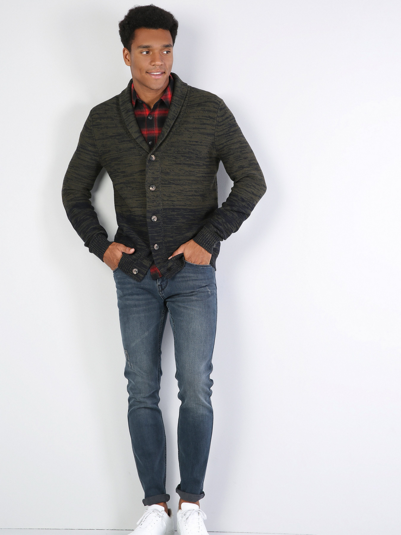 Кардиган Colin’s модель CL1030395GRM Фото