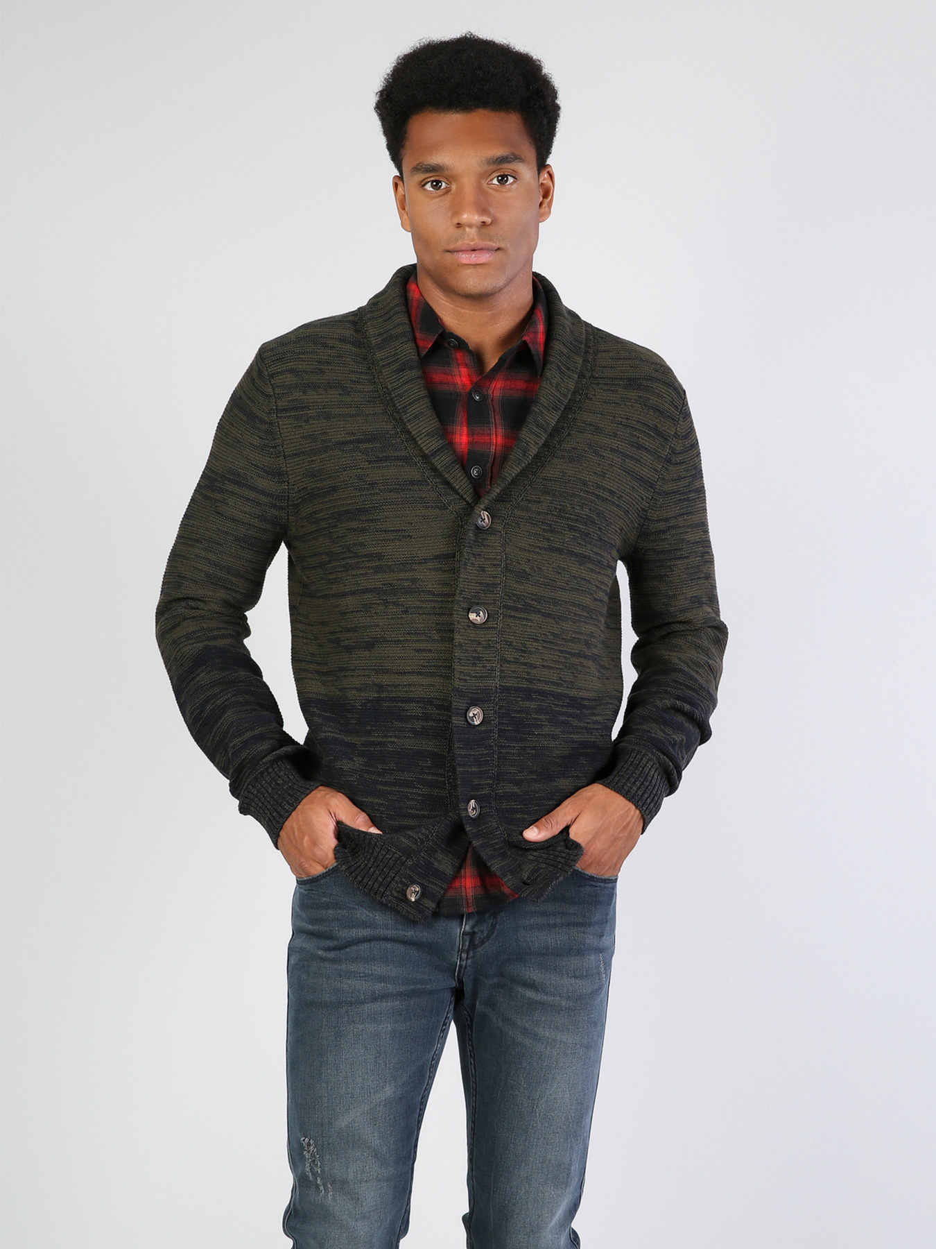 Кардиган Colin’s модель CL1030395GRM Фото