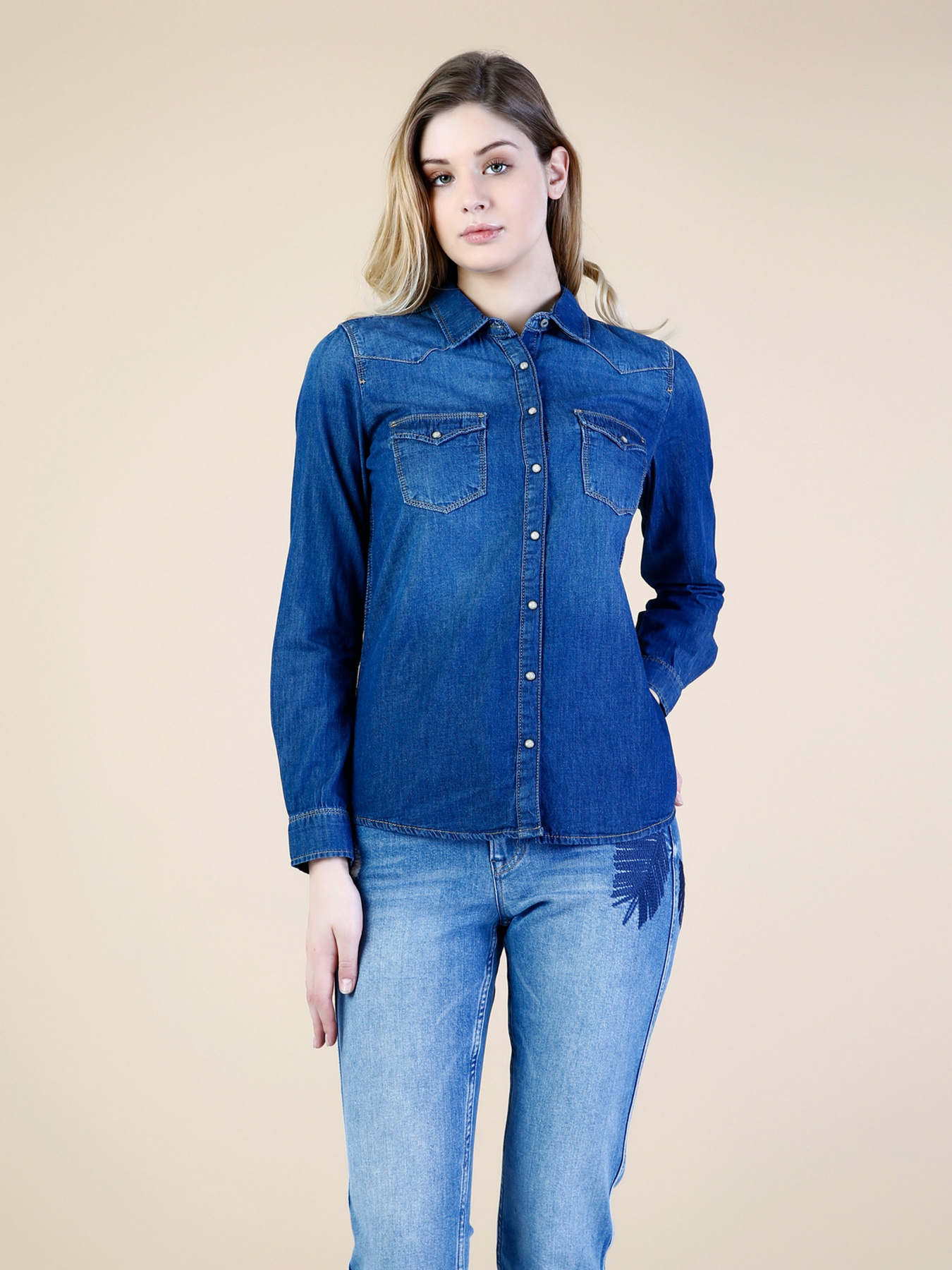 Рубашка повседневная Colin’s модель CL1034710DN02531 Фото