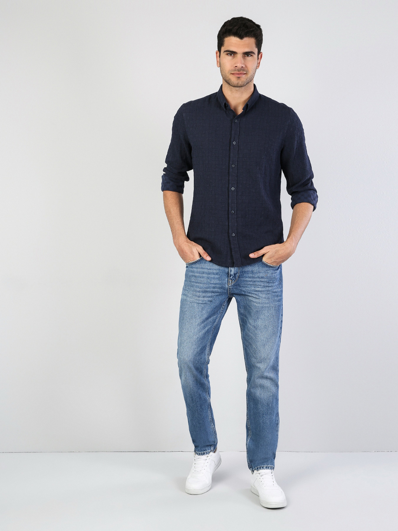 Рубашка Colin’s модель CL1035171NAV Фото