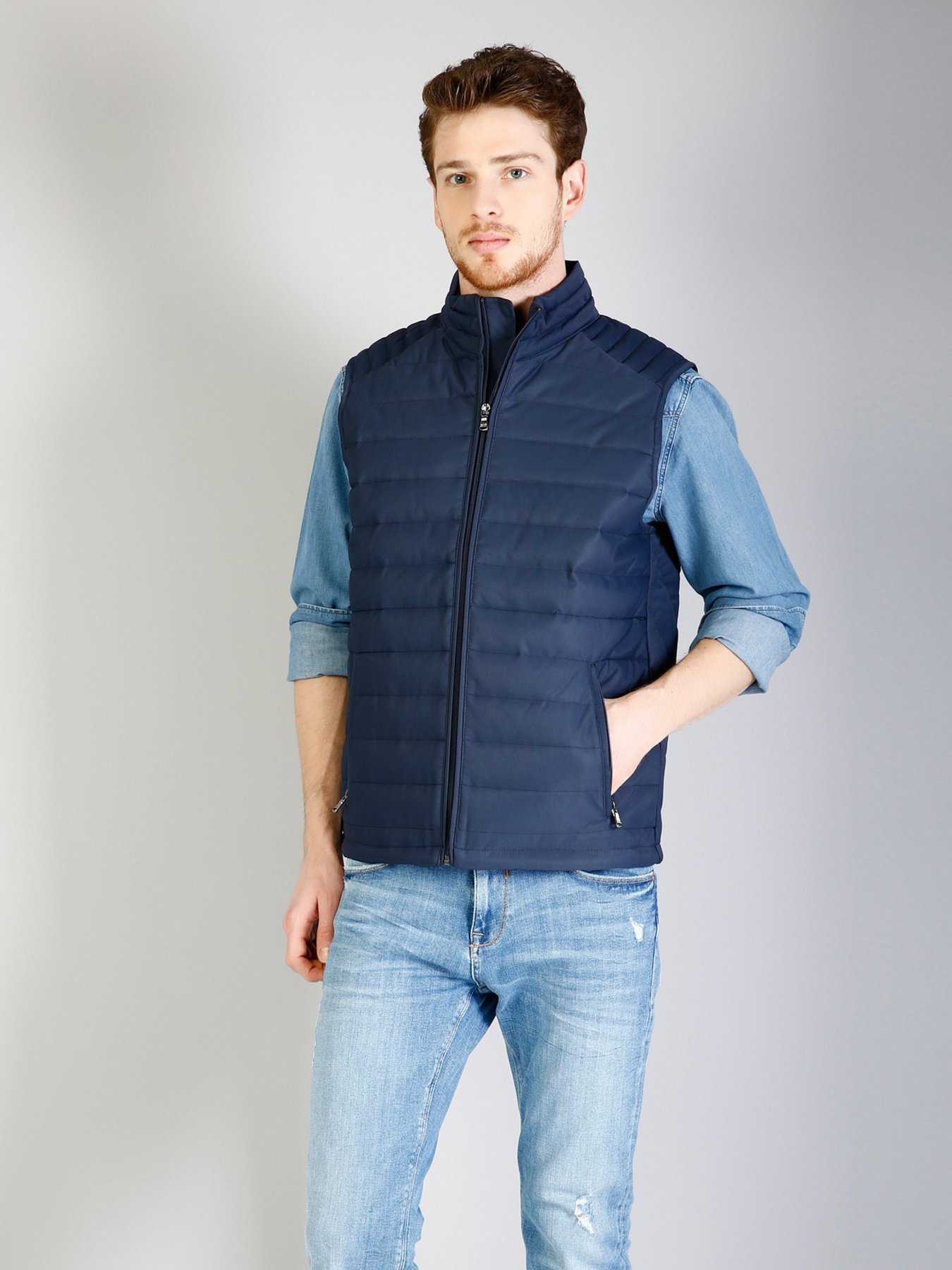 Жилет Colin’s модель CL1032492NAV Фото