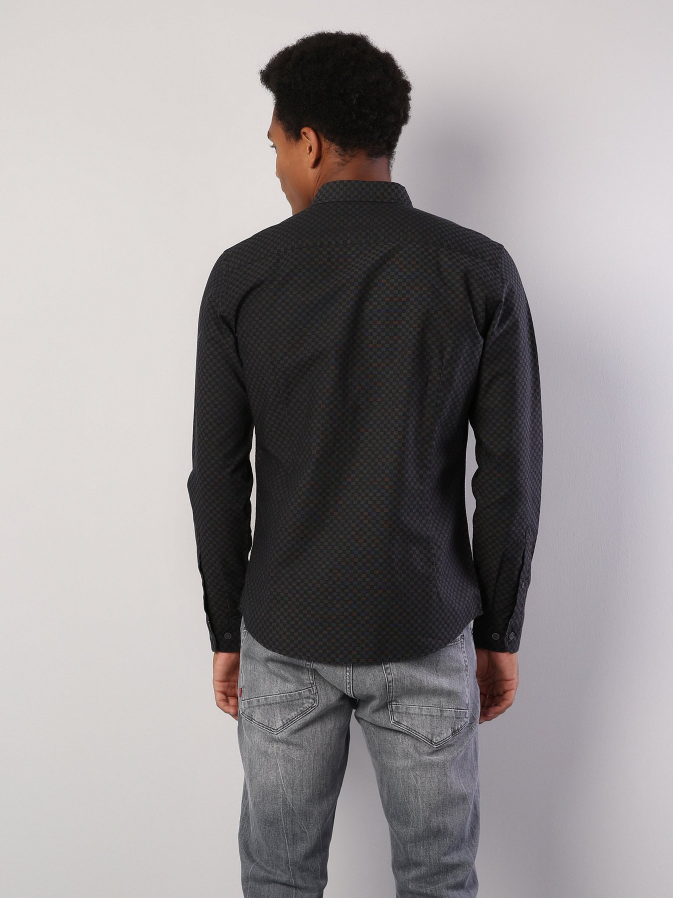 Сорочка Colin’s модель CL1036283BLK Фото