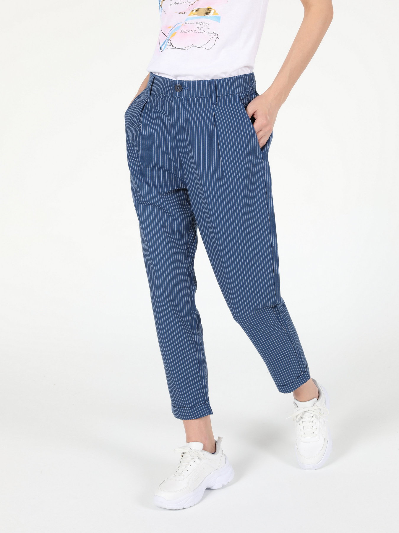 Повседневные штаны Colin’s модель CL1042343NAV Фото