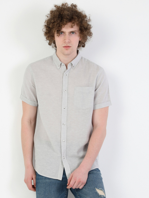 Сорочка Colin’s модель CL1043017BEI Фото