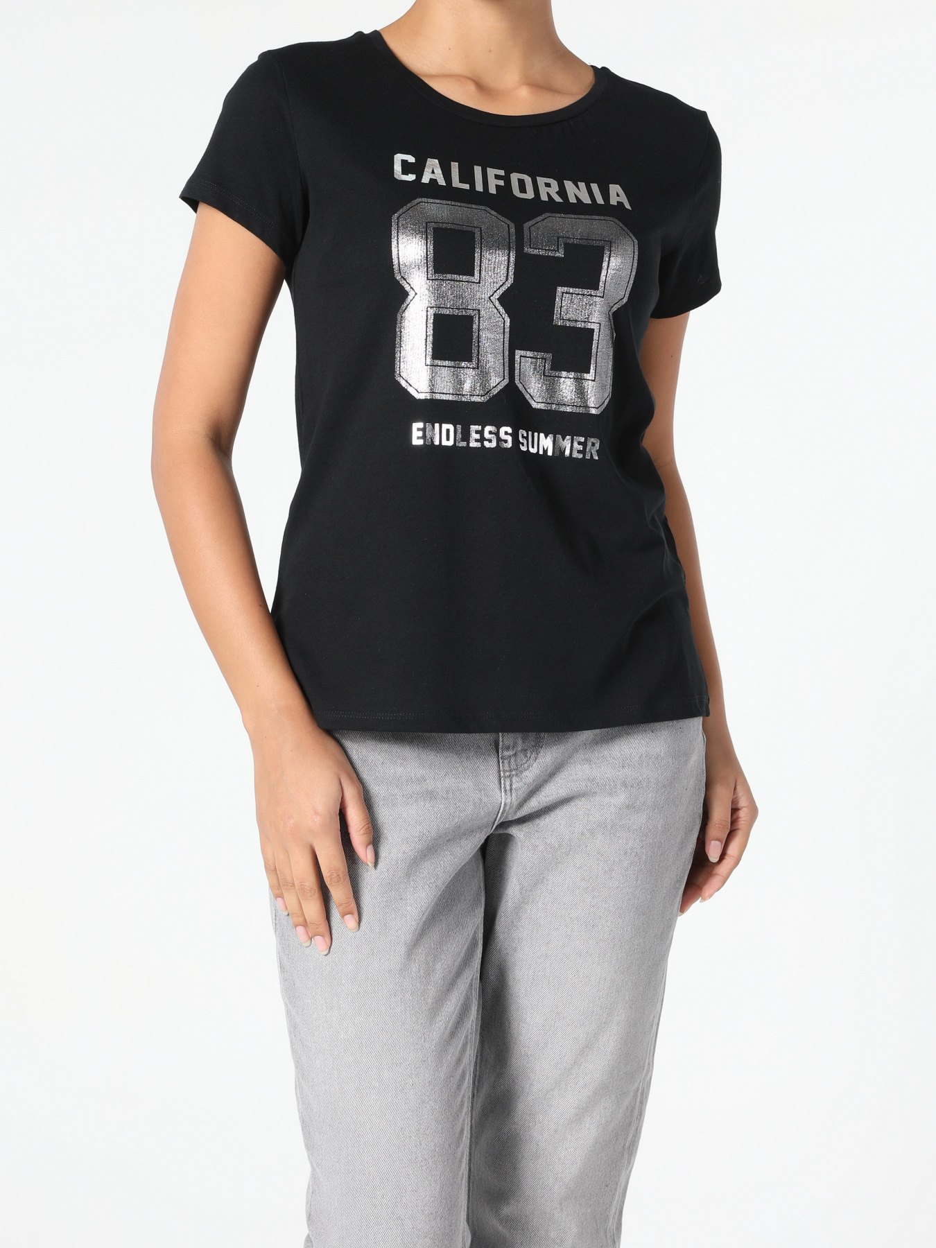 Футболка Colin’s модель CL1044799BLK Фото