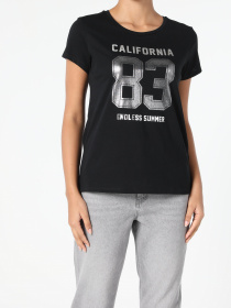 Футболка Colin’s модель CL1044799BLK Фото