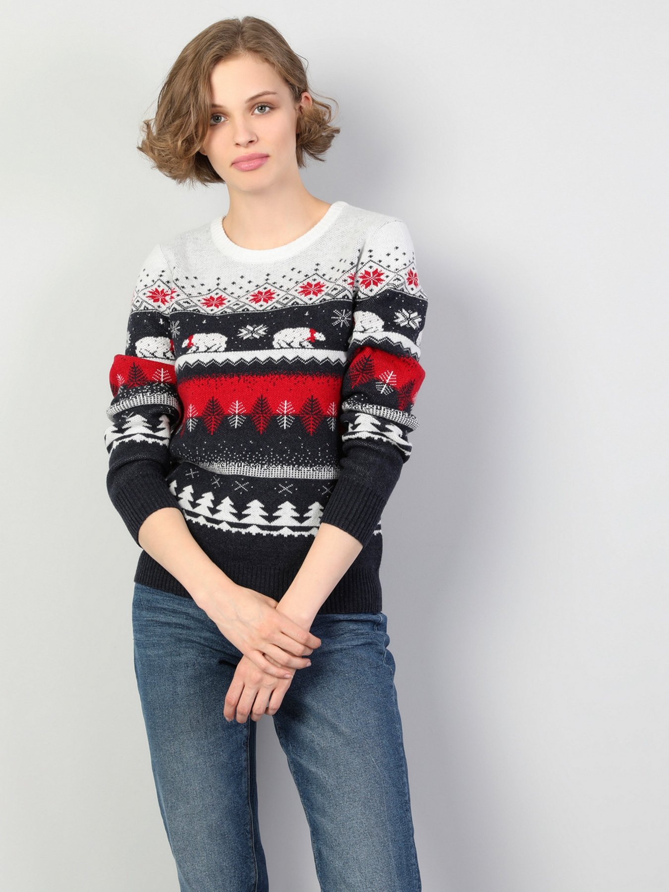 Свитер Colin’s модель CL1046050MTC Фото