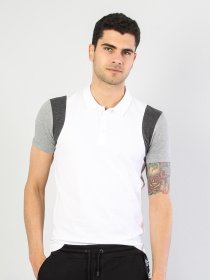 Поло Colin’s модель CL1032553WHT Фото