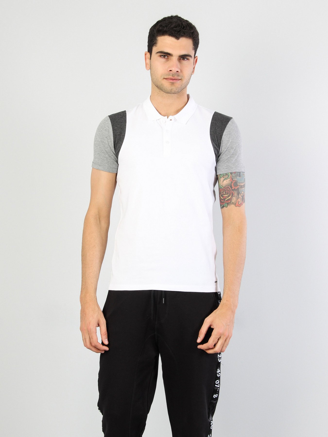 Поло Colin’s модель CL1032553WHT Фото