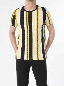 Футболка Colin’s модель CL1046882YLW Фото