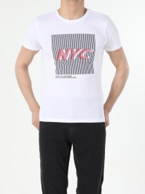 Футболки и поло Colin’s модель CL1050151WHT Фото