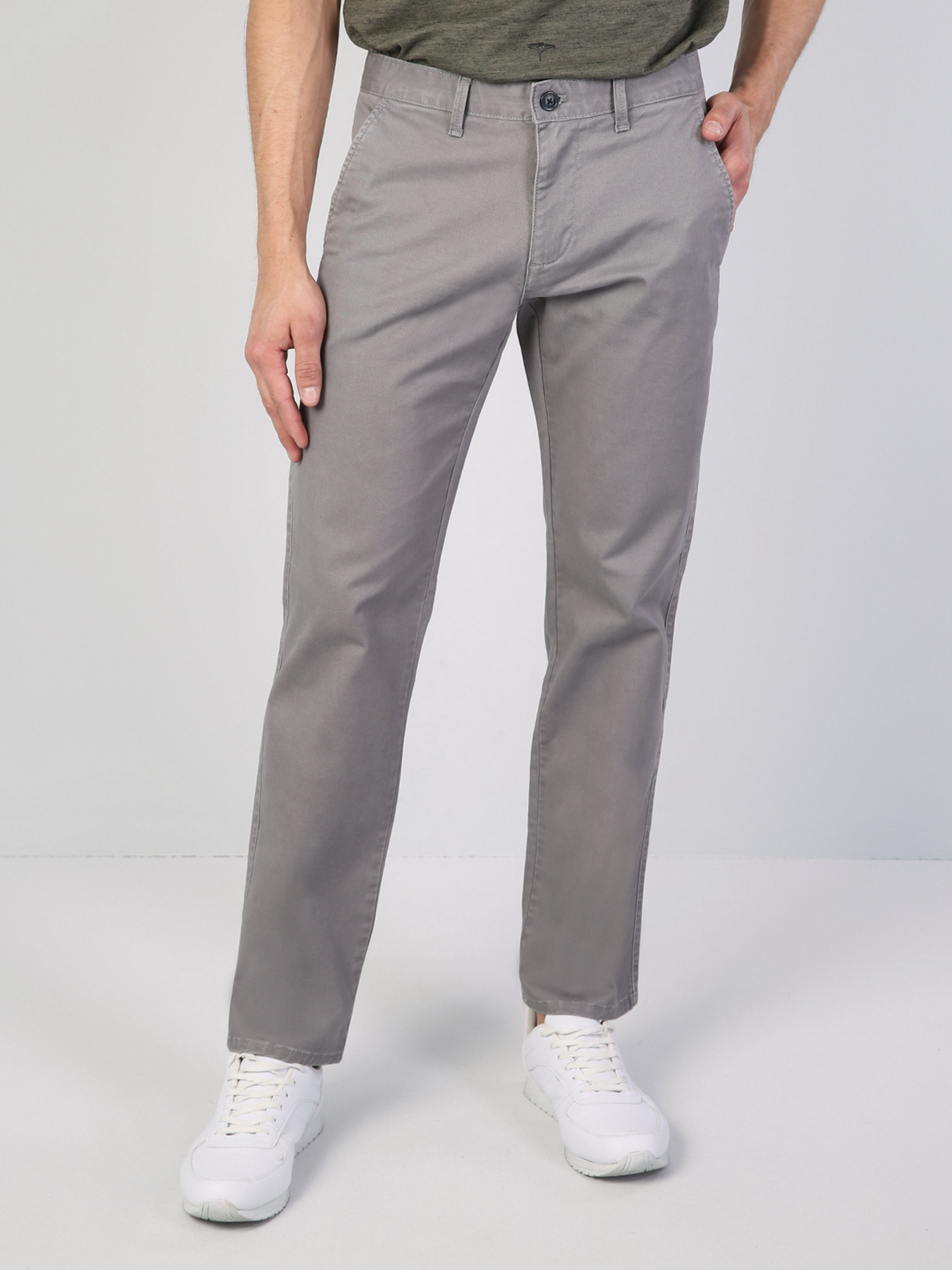 Брюки повседневные Colin’s модель CL1034592GRA Фото