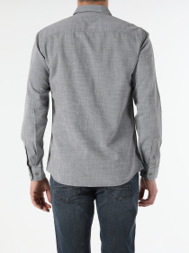 Рубашка повседневная Colin’s модель CL1052317GRA Рубашка повседневная Colin’s модель CL1052317GRA Фото