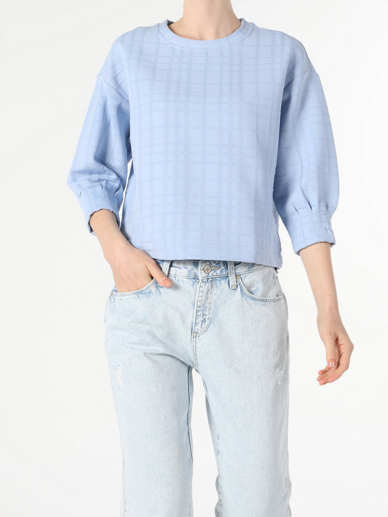 Джемпер Colin’s модель CL1052424LBL Фото