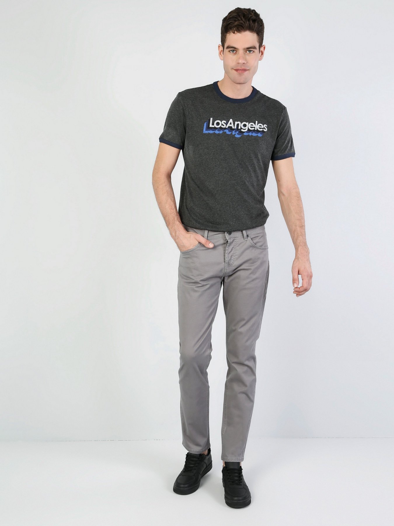 Повсякденні штани Colin’s модель CL1034593GRA Фото