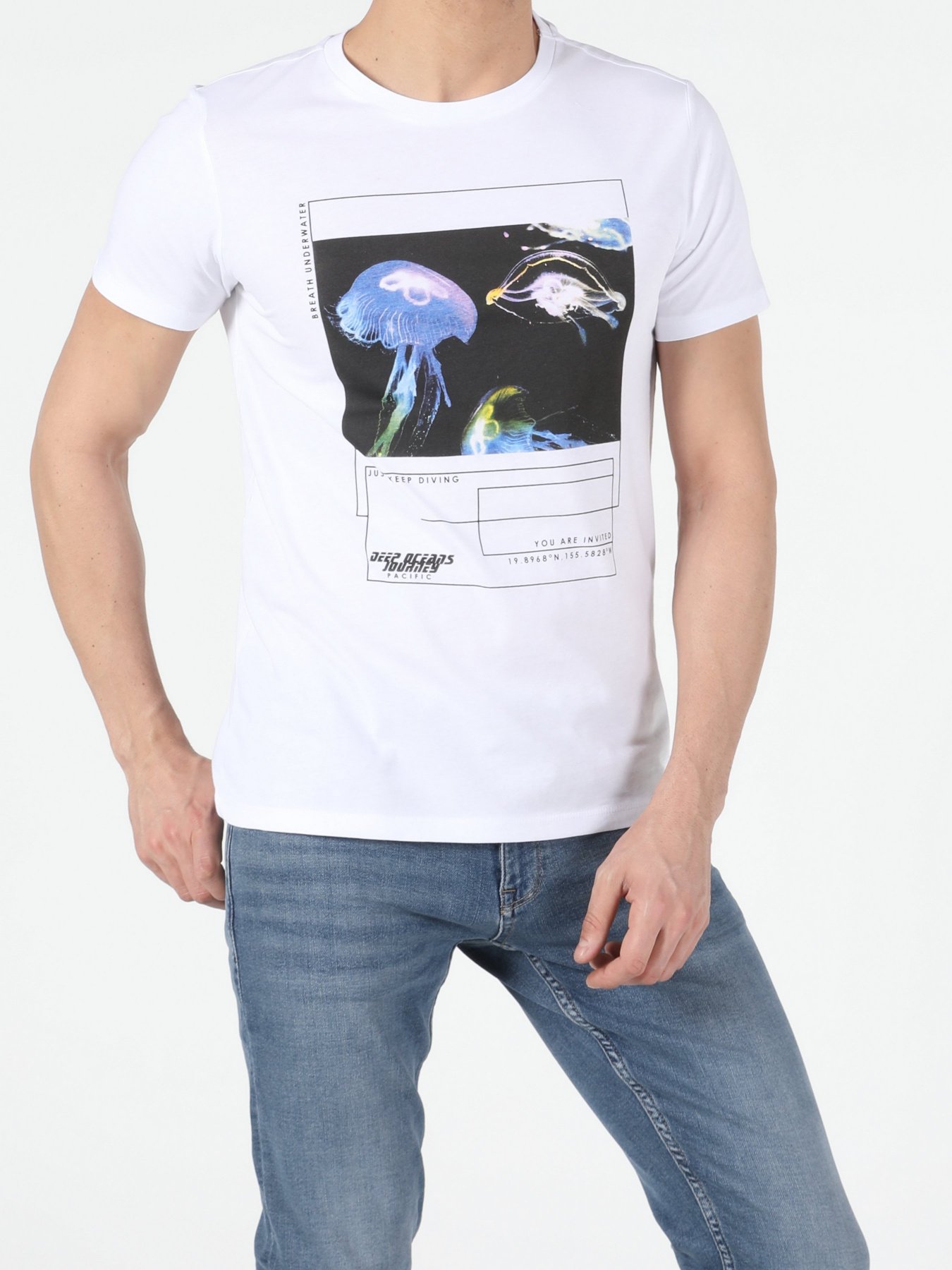 Футболки и поло Colin’s модель CL1052463WHT Фото