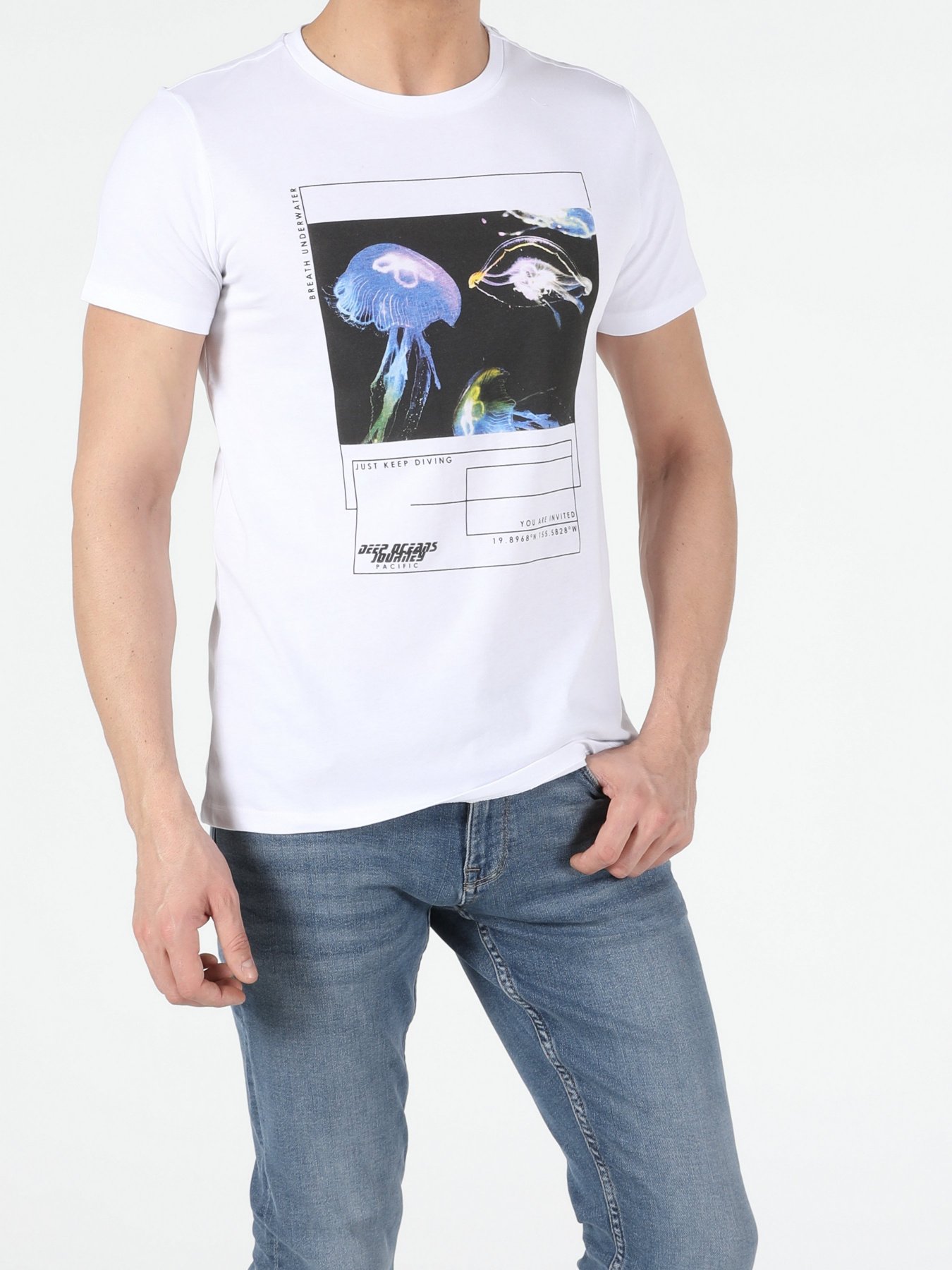 Футболки и поло Colin’s модель CL1052463WHT Фото